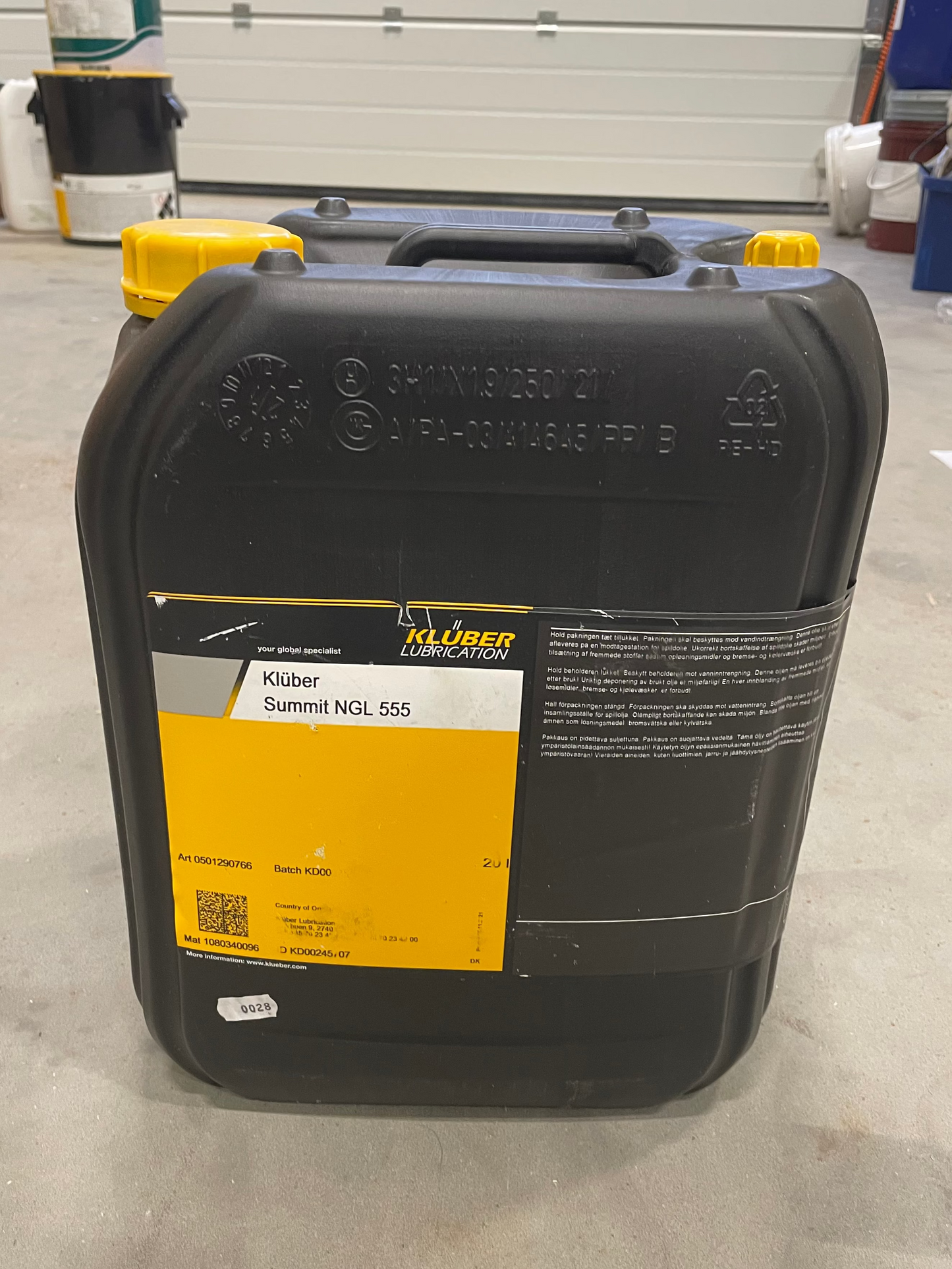 Klüber Summit NGL 555 - 20 Liter