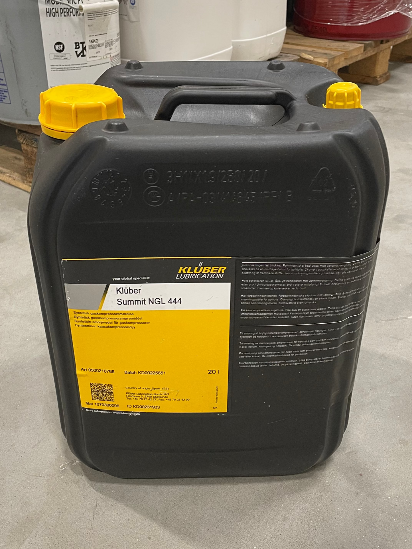 Klüber Summit NGL 444 - 20 Liter