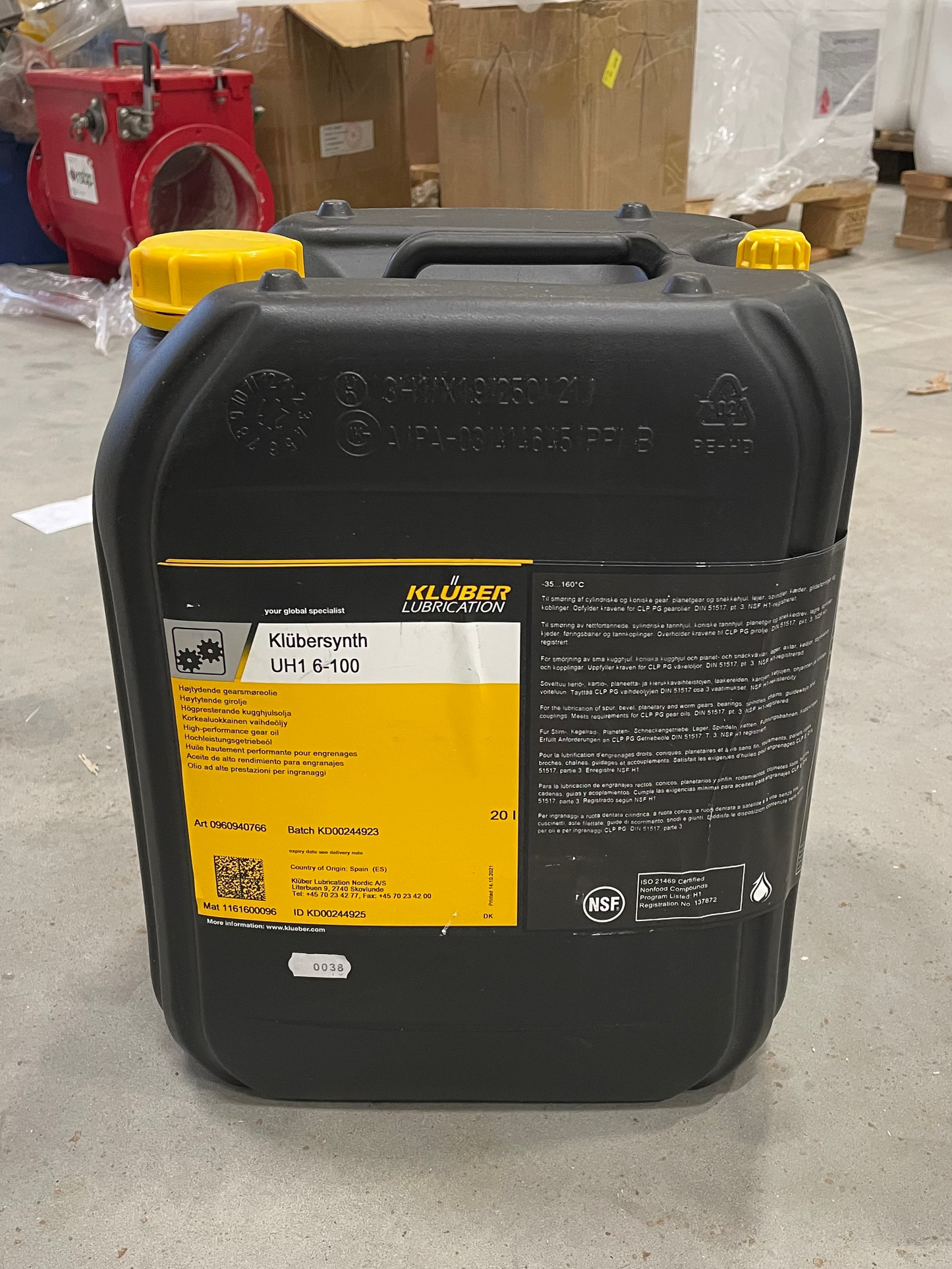 Klübersynth UH1 6-100 - 20 Liter